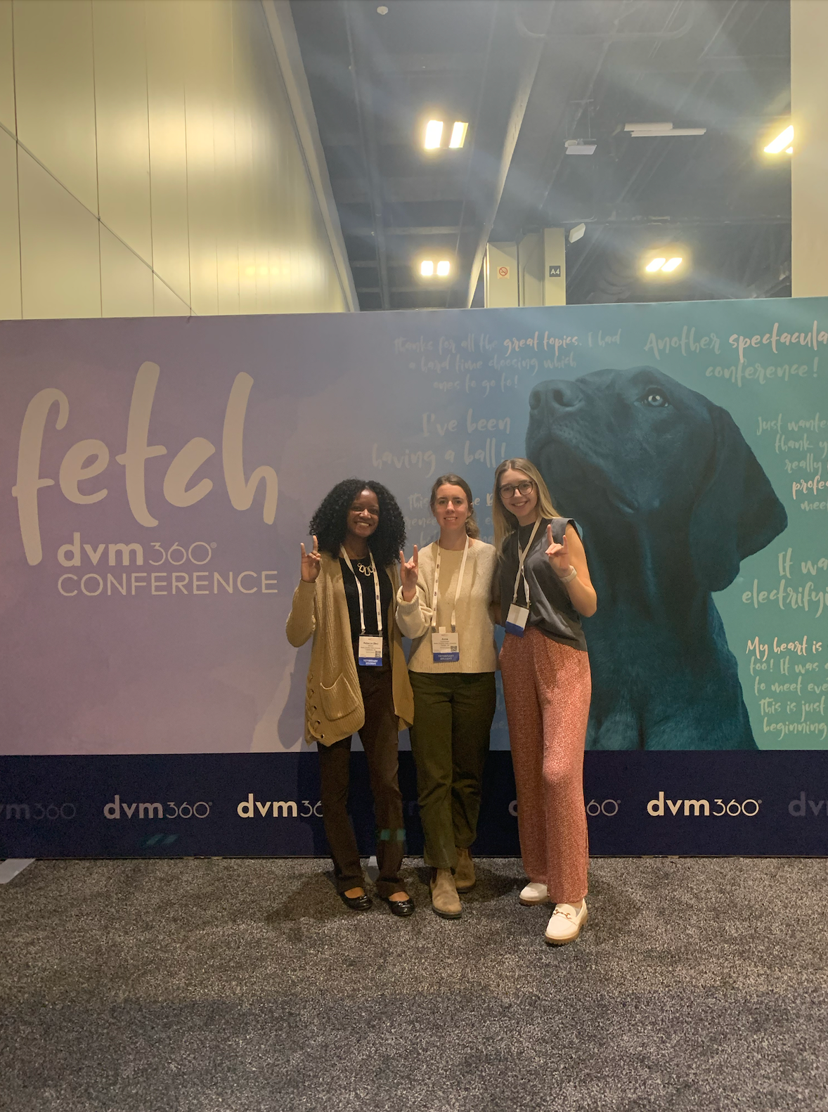 From classroom to conference: Insights from a veterinary student at Fetch Charlotte
